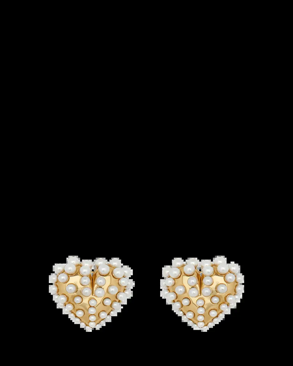 Oscar de la Renta Pearly-Set Stud Earrings | Thumbnail 2