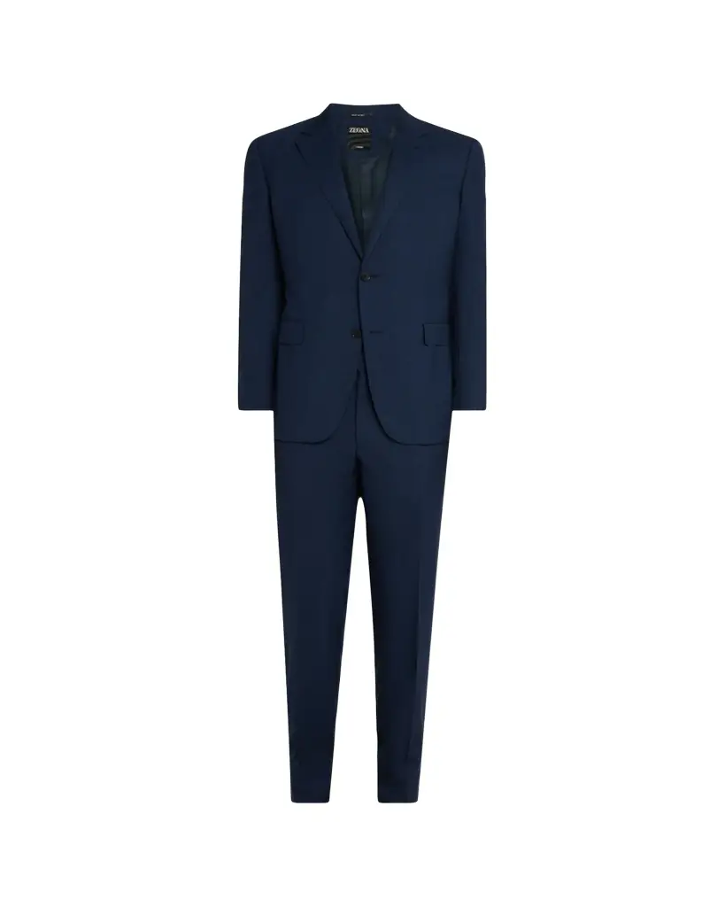 ZEGNA Men's Melange Trofeo Suit | Image 1 ZEGNA Men's Melange Trofeo Suit | Image 1