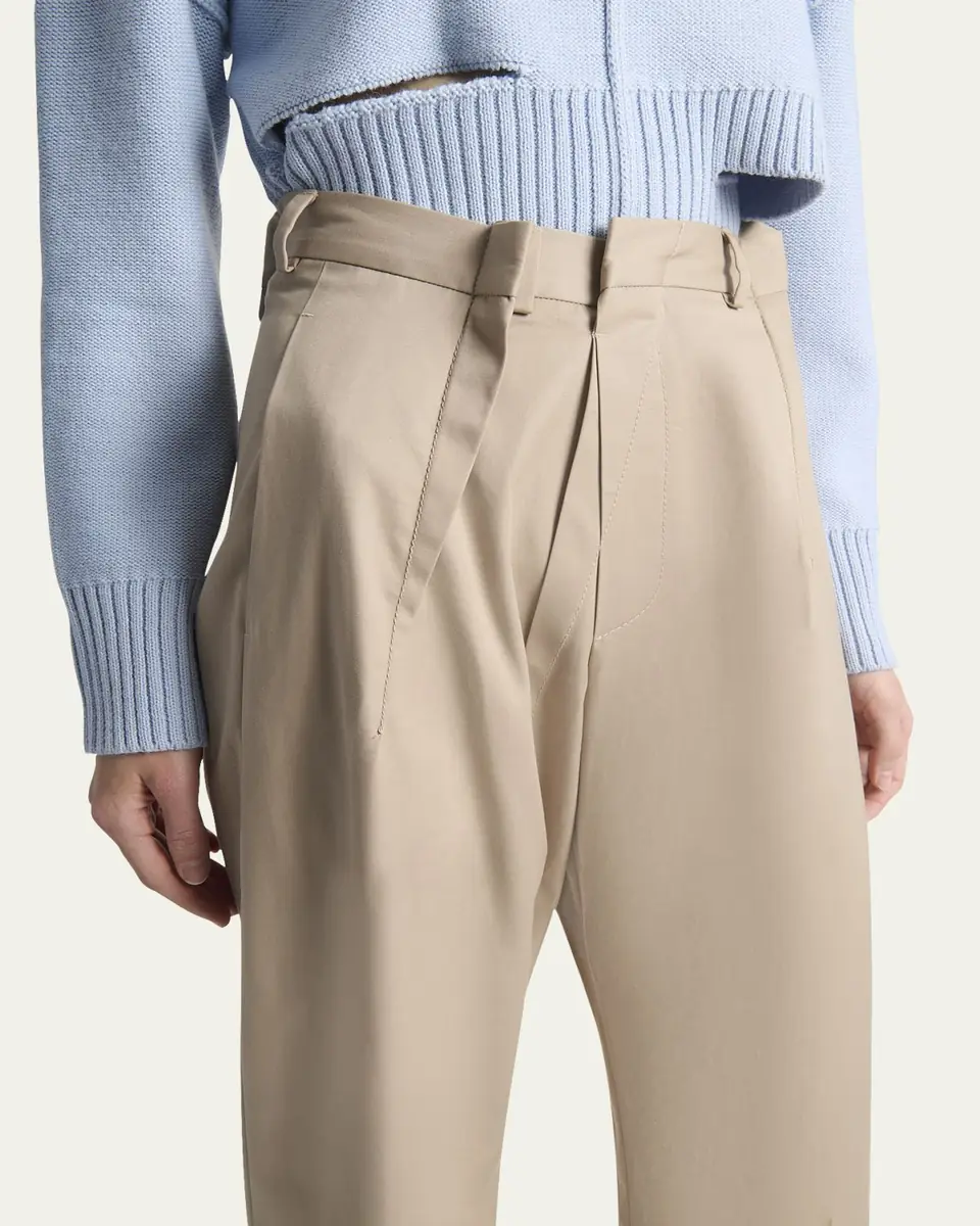 MM6 MAISON MARGIELA Cotton Twill Pants | Thumbnail 5 MM6 MAISON MARGIELA Cotton Twill Pants | Thumbnail 5