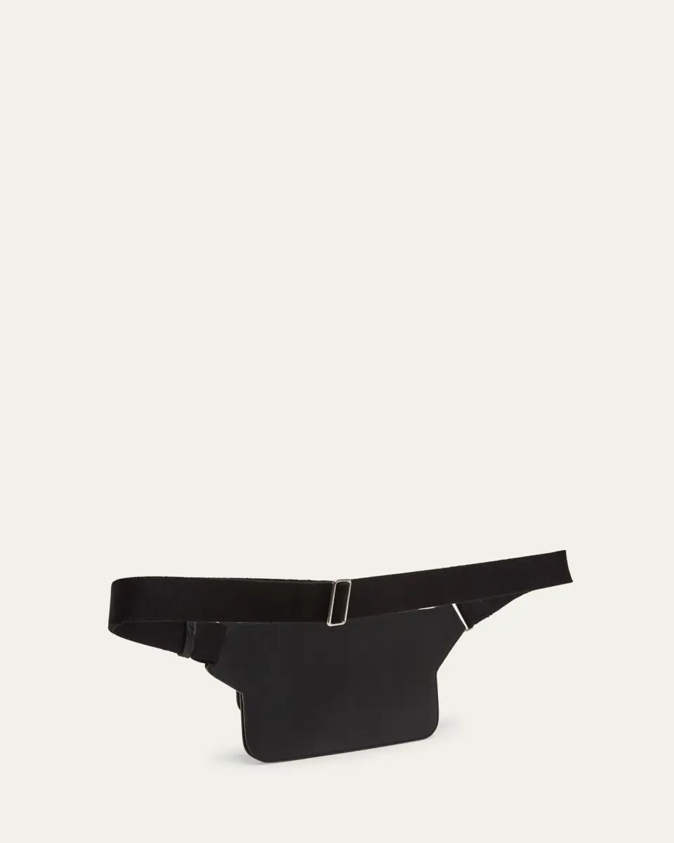 Saint Laurent Men's New Line Leather Belt Bag | Thumbnail 7