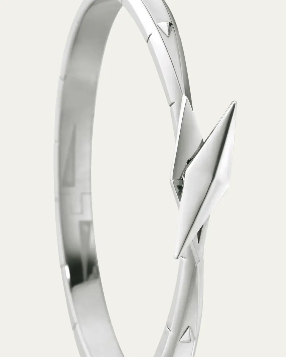MONICA RICH KOSANN Points North Sterling Silver Cuff, Large | Thumbnail 2 MONICA RICH KOSANN Points North Sterling Silver Cuff, Large | Thumbnail 2