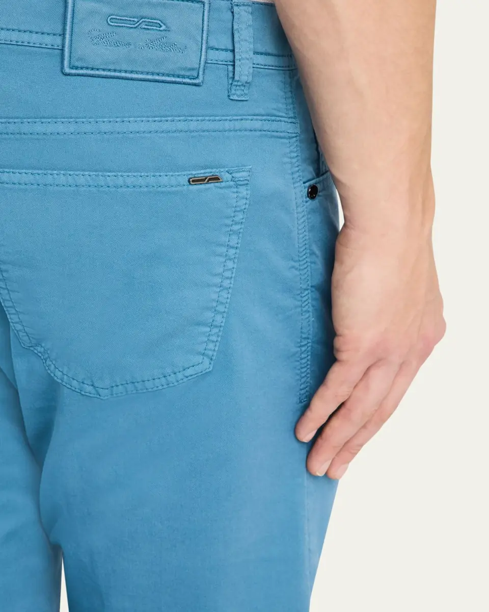 Cesare Attolini Men's Stretch Five-Pocket Pants | Thumbnail 15 Cesare Attolini Men's Stretch Five-Pocket Pants | Thumbnail 15