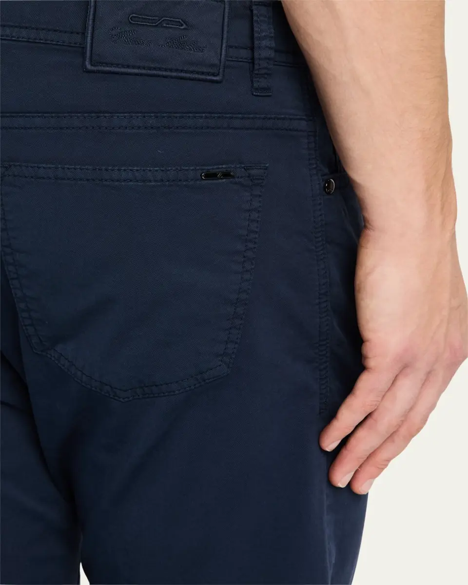 Cesare Attolini Men's Stretch Five-Pocket Pants | Thumbnail 5 Cesare Attolini Men's Stretch Five-Pocket Pants | Thumbnail 5