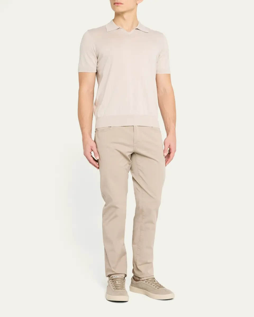 Cesare Attolini Men's Stretch Five-Pocket Pants | Thumbnail 7 Cesare Attolini Men's Stretch Five-Pocket Pants | Thumbnail 7