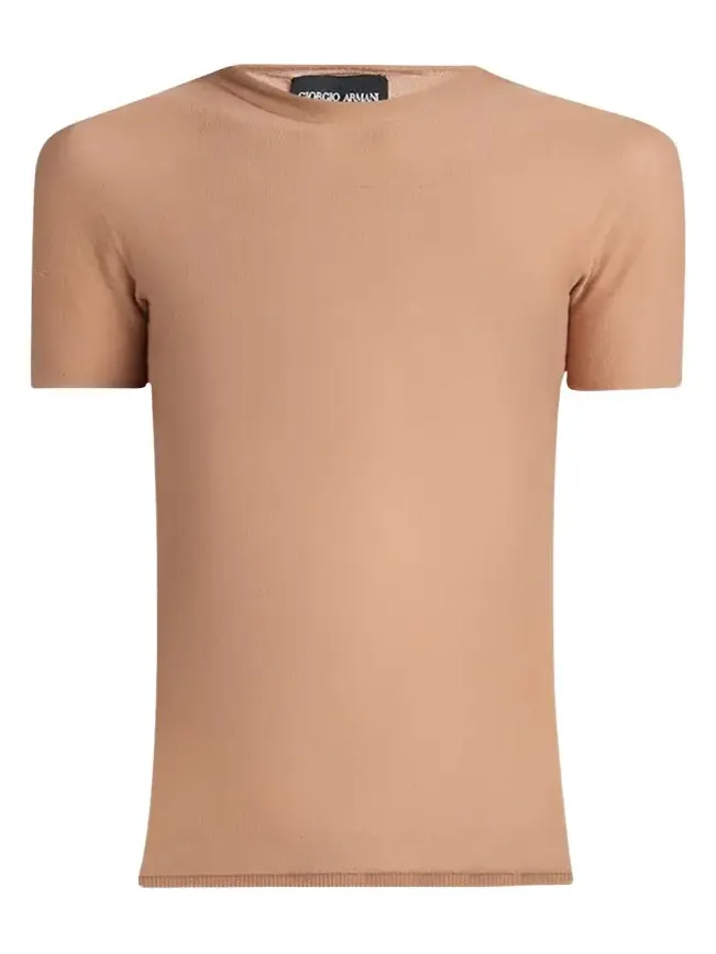 Short Sleeve Cotton Sweater