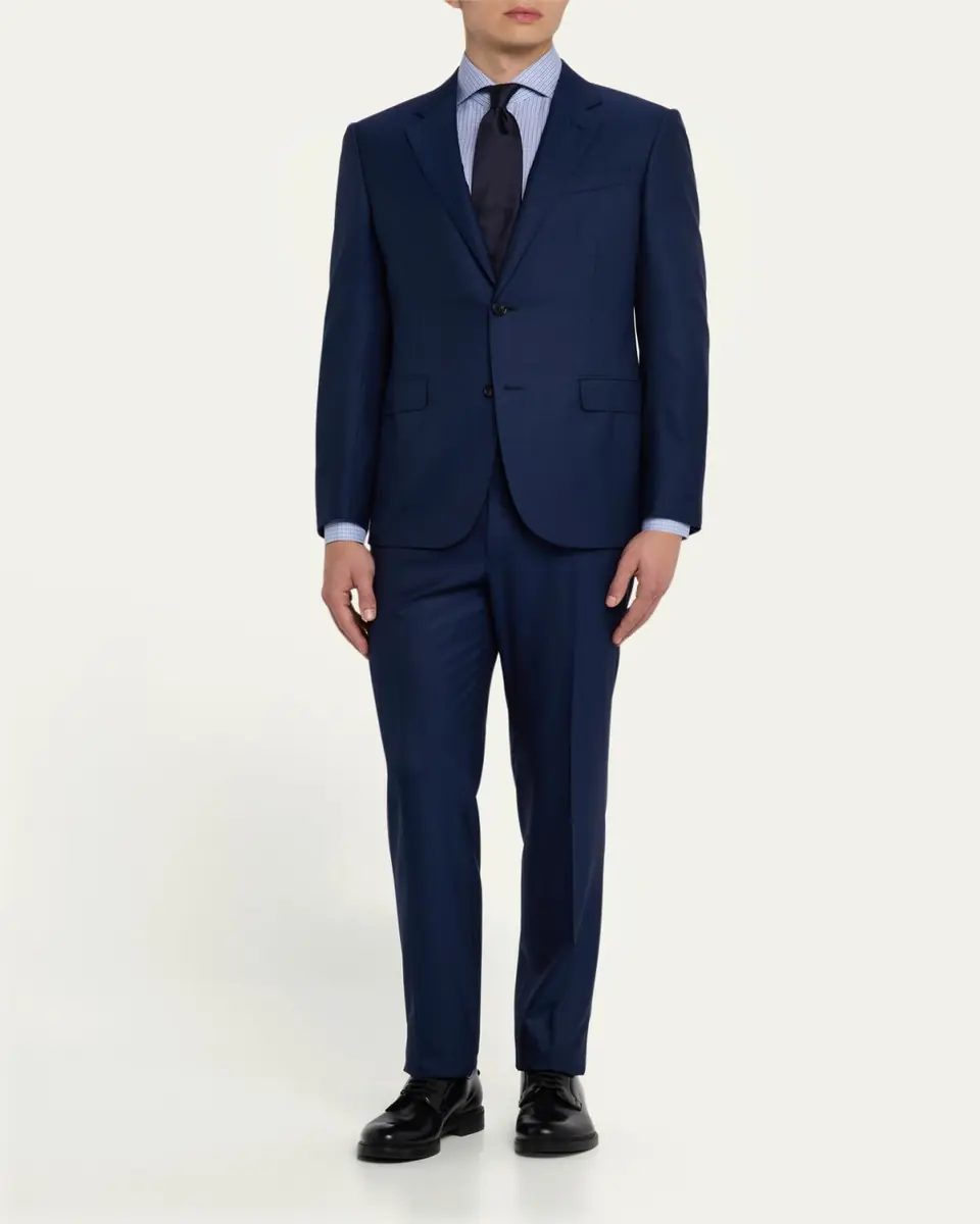 Zegna Men's 15milmil15 Wool Suit | Thumbnail 2 Zegna Men's 15milmil15 Wool Suit | Thumbnail 2
