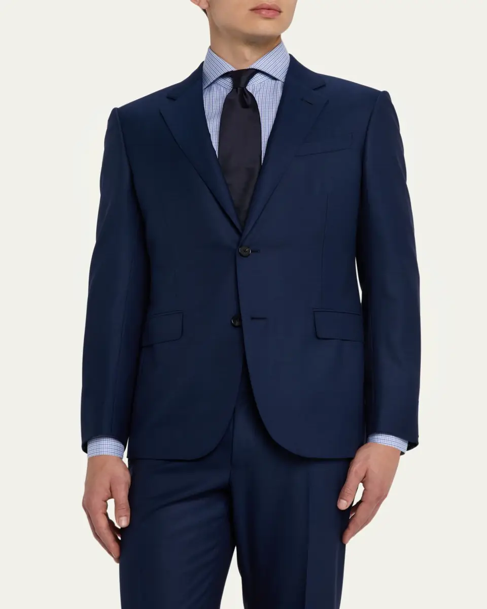 Zegna Men's 15milmil15 Wool Suit | Thumbnail 4 Zegna Men's 15milmil15 Wool Suit | Thumbnail 4