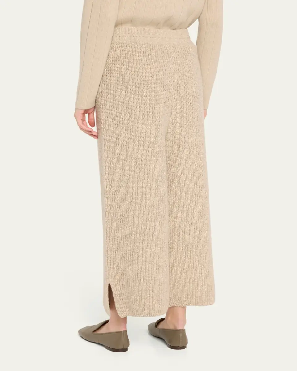 Loro Piana Valduggia Drawstring Cashmere GG 5 Pants | Thumbnail 3