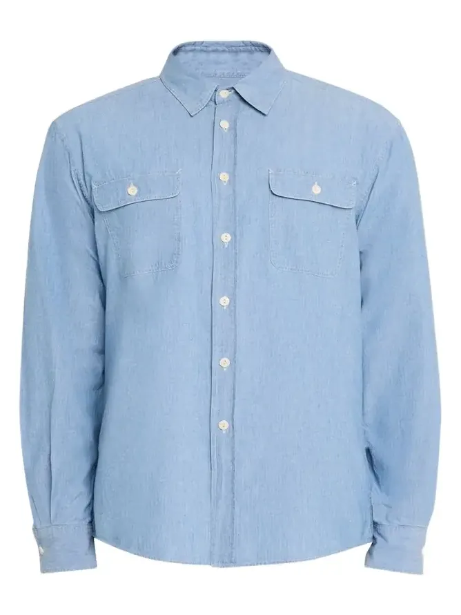 Men's Washed Chambray Shirt Men's Washed Chambray Shirt