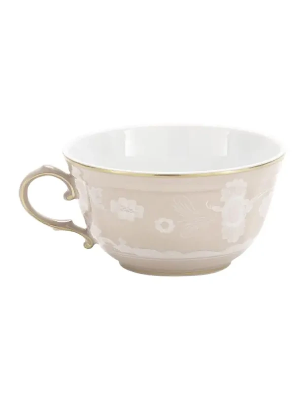 GINORI 1735 Oriente Italiano Meringa Teacup, 7.43 oz.