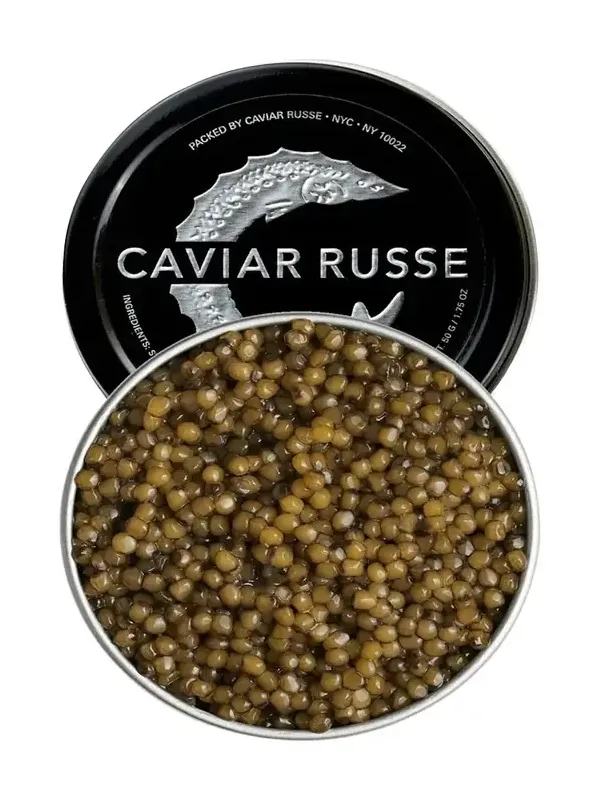 Caviar Russe Gold Osetra Caviar Tin, 8.8 oz.