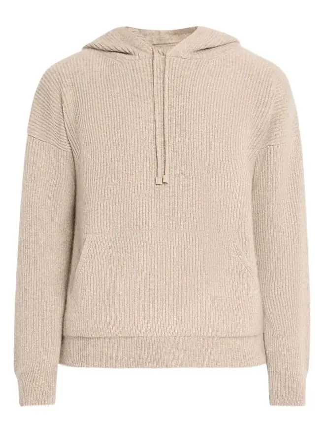 Men's Cashmere English Rib Hoodie