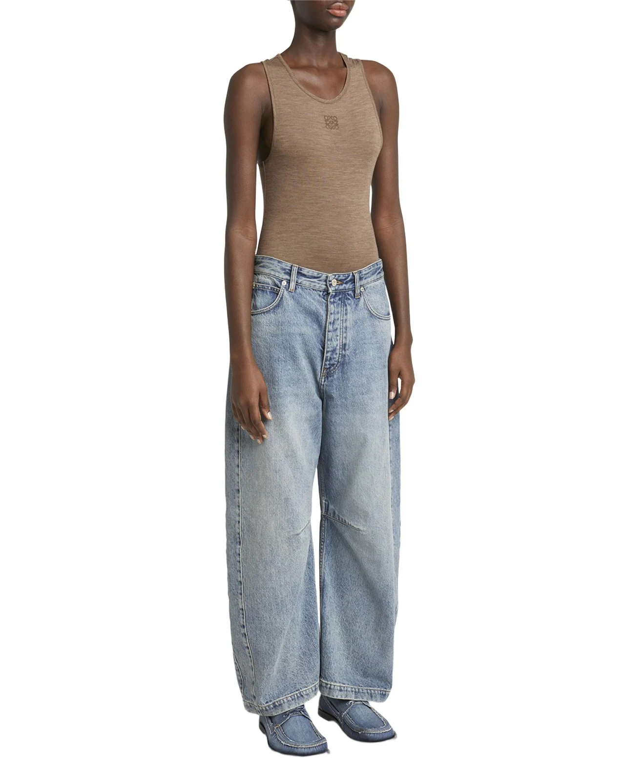 Loewe Anagram Barrel Leg Jeans