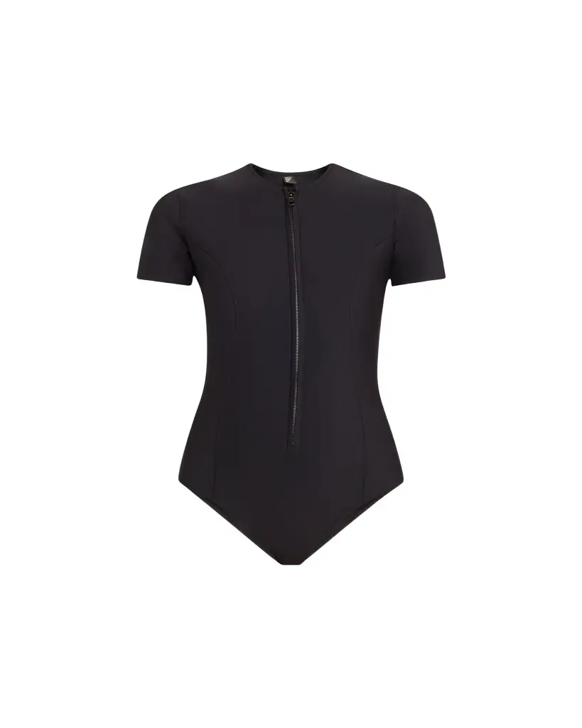 Lisa Marie Fernandez Farrah Rashguard One-Piece Swimsuit | Image 1 Lisa Marie Fernandez Farrah Rashguard One-Piece Swimsuit | Image 1