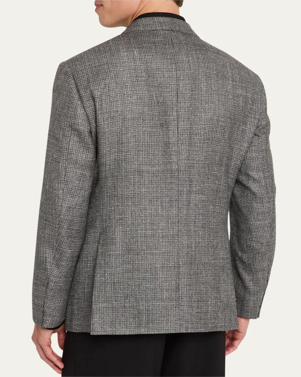 Giorgio Armani Men's Crushed Texture Sport Coat | Thumbnail 3