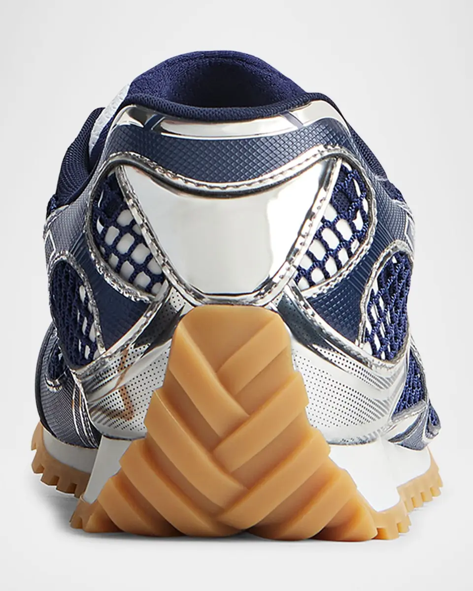 Bottega Veneta Orbit Metallic Net Runner Sneakers | Thumbnail 108 Bottega Veneta Orbit Metallic Net Runner Sneakers | Thumbnail 108