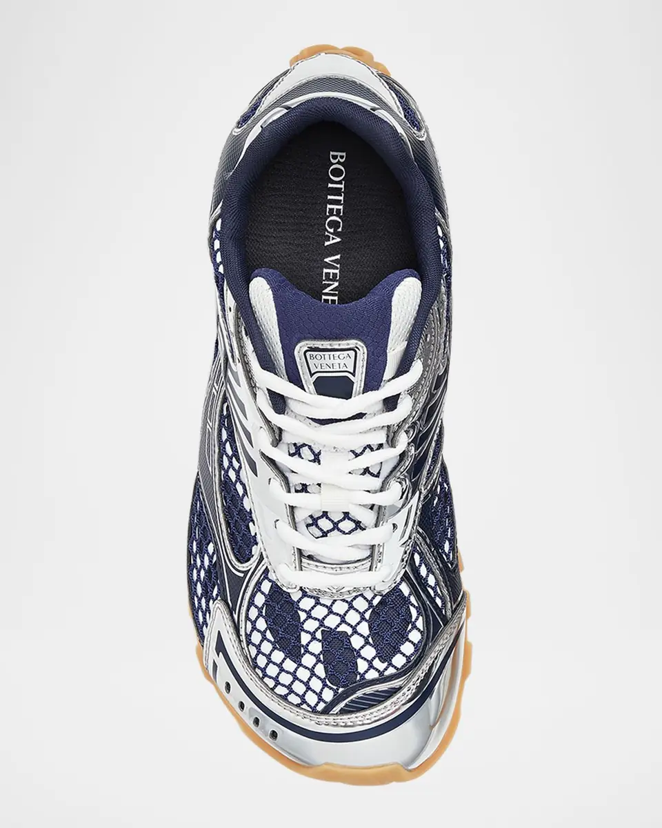 Bottega Veneta Orbit Metallic Net Runner Sneakers | Thumbnail 109 Bottega Veneta Orbit Metallic Net Runner Sneakers | Thumbnail 109