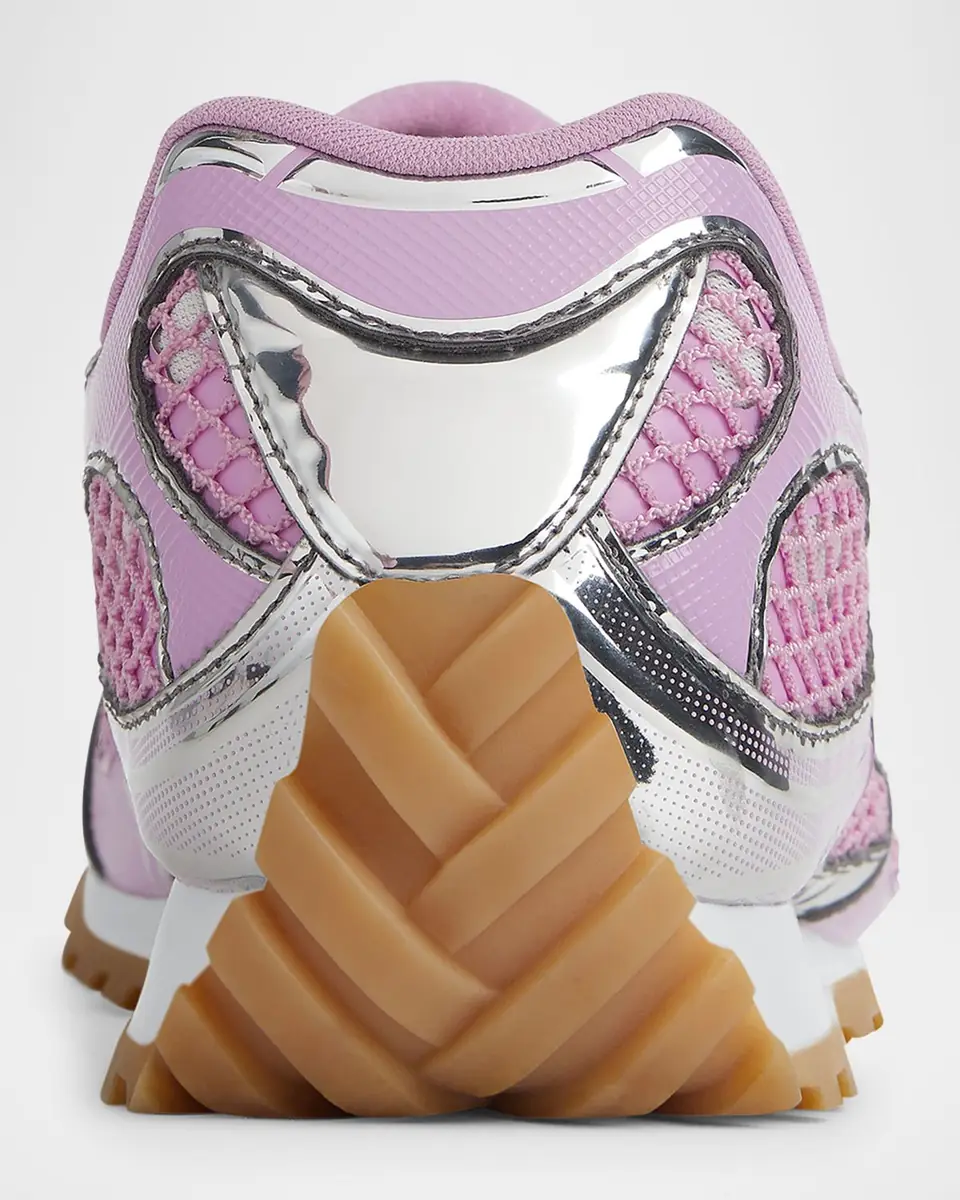 Bottega Veneta Orbit Metallic Net Runner Sneakers | Thumbnail 18 Bottega Veneta Orbit Metallic Net Runner Sneakers | Thumbnail 18