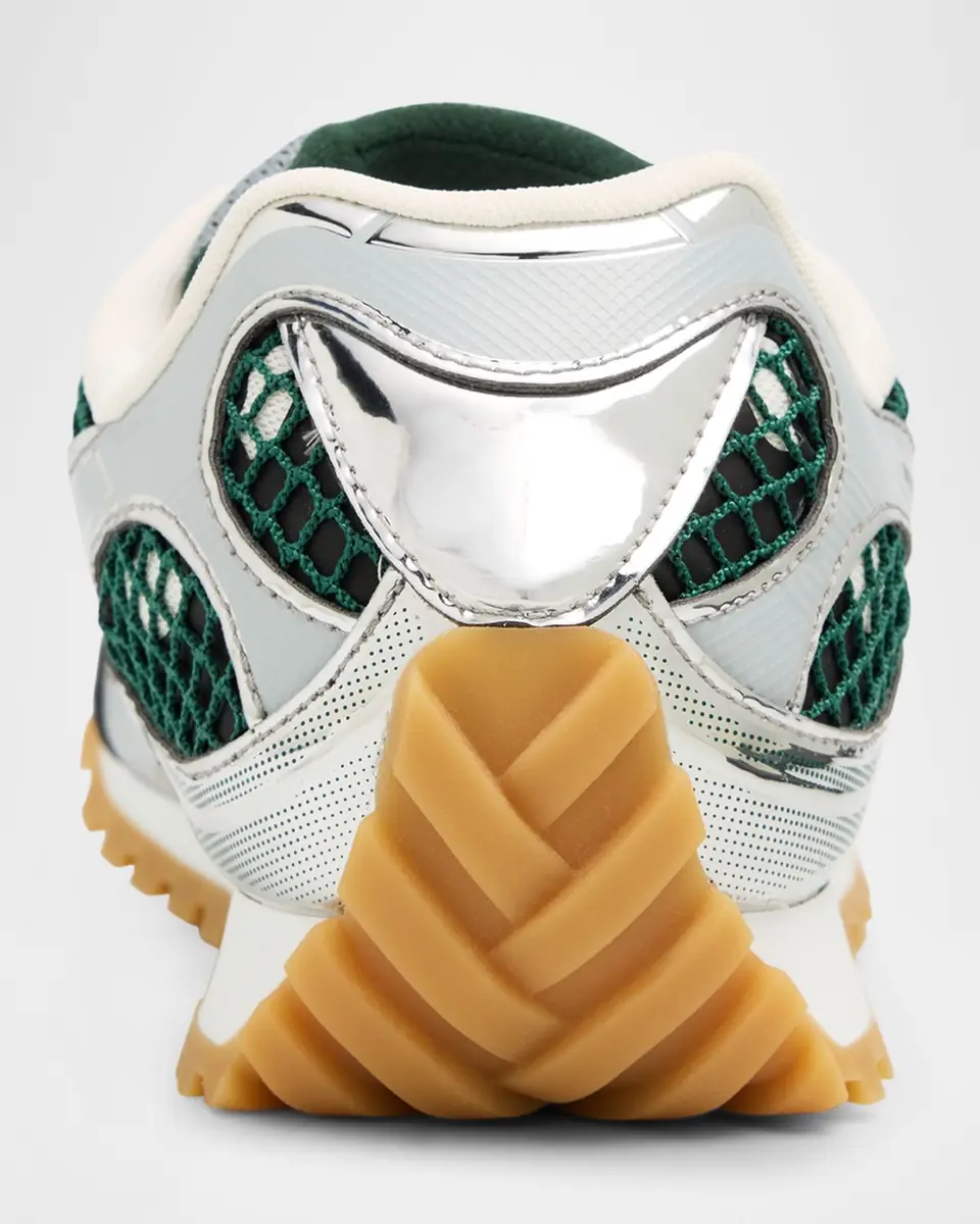 Bottega Veneta Orbit Metallic Net Runner Sneakers | Thumbnail 28 Bottega Veneta Orbit Metallic Net Runner Sneakers | Thumbnail 28