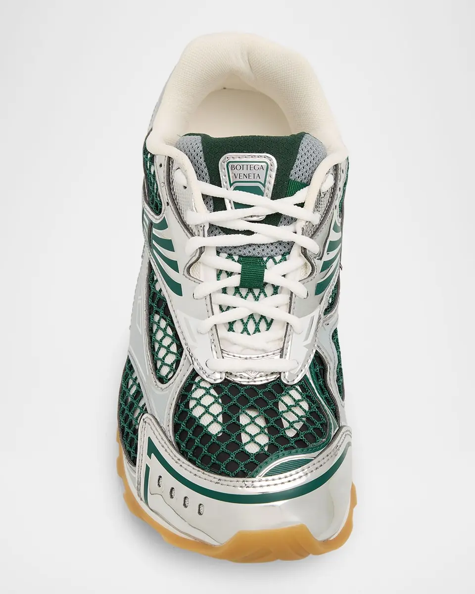 Bottega Veneta Orbit Metallic Net Runner Sneakers | Thumbnail 29 Bottega Veneta Orbit Metallic Net Runner Sneakers | Thumbnail 29