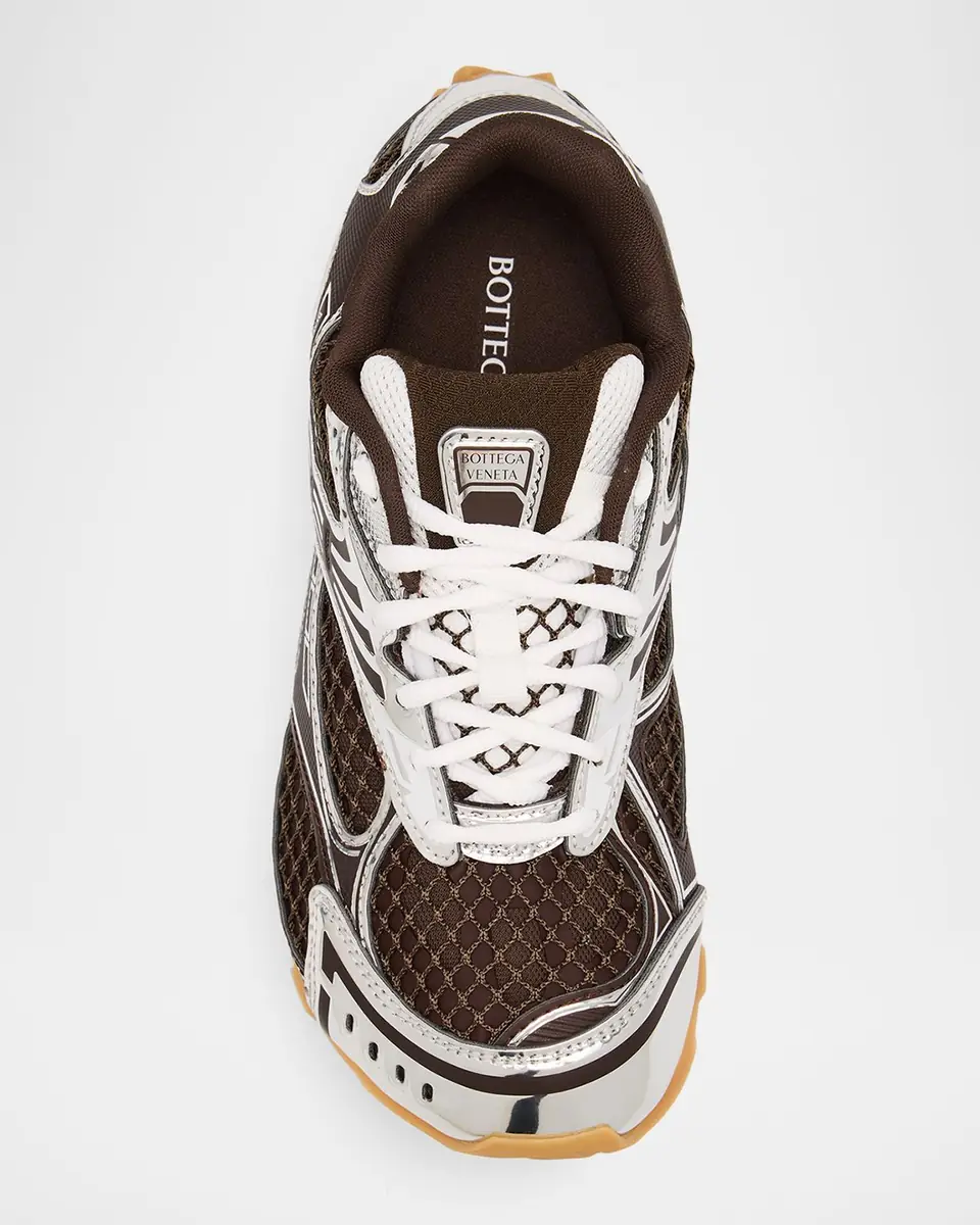 Bottega Veneta Orbit Metallic Net Runner Sneakers | Thumbnail 39 Bottega Veneta Orbit Metallic Net Runner Sneakers | Thumbnail 39