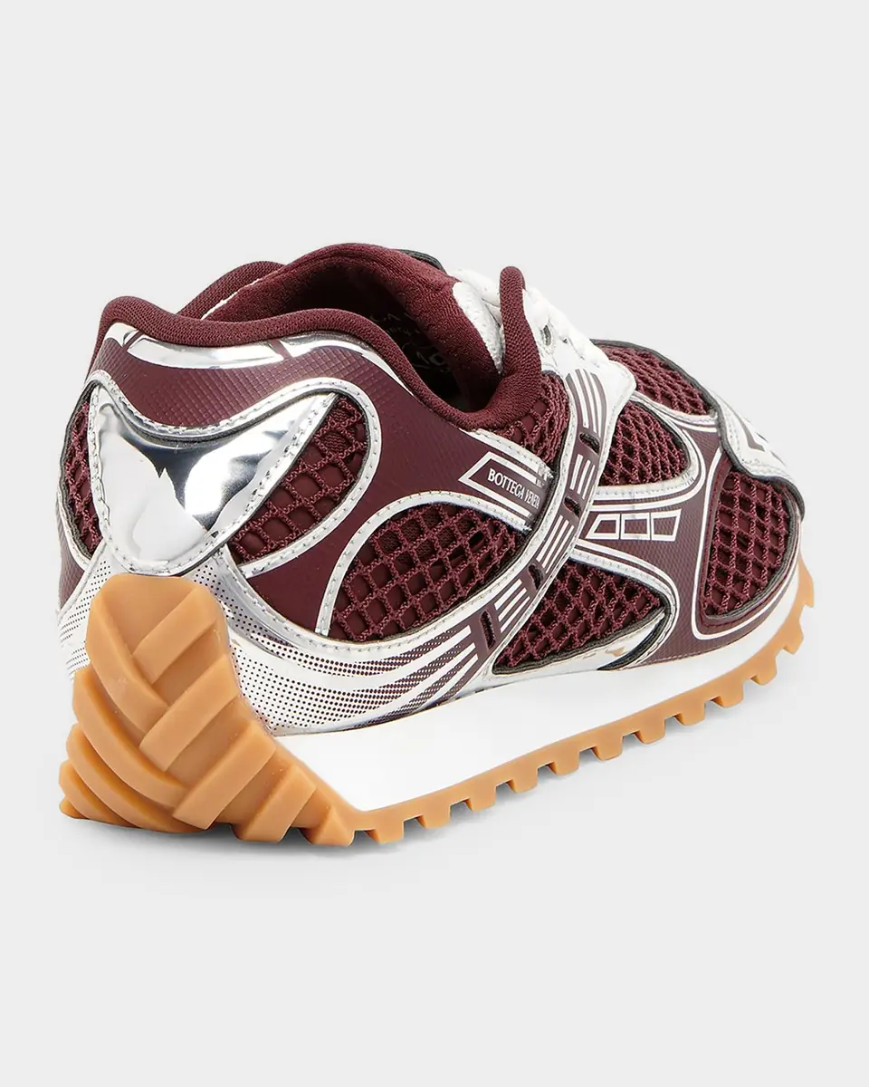 Bottega Veneta Orbit Metallic Net Runner Sneakers | Thumbnail 46 Bottega Veneta Orbit Metallic Net Runner Sneakers | Thumbnail 46