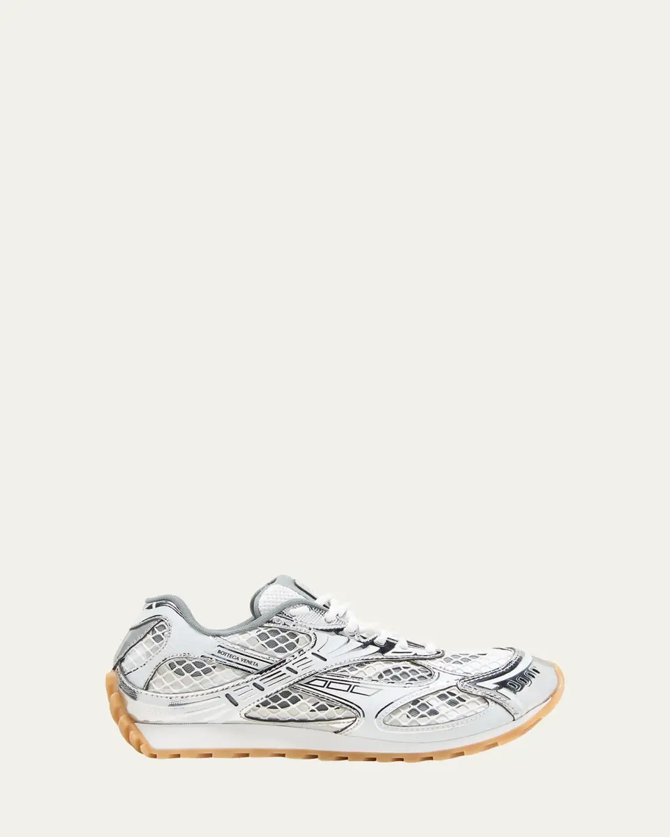 Bottega Veneta Orbit Metallic Net Runner Sneakers | Thumbnail 49 Bottega Veneta Orbit Metallic Net Runner Sneakers | Thumbnail 49