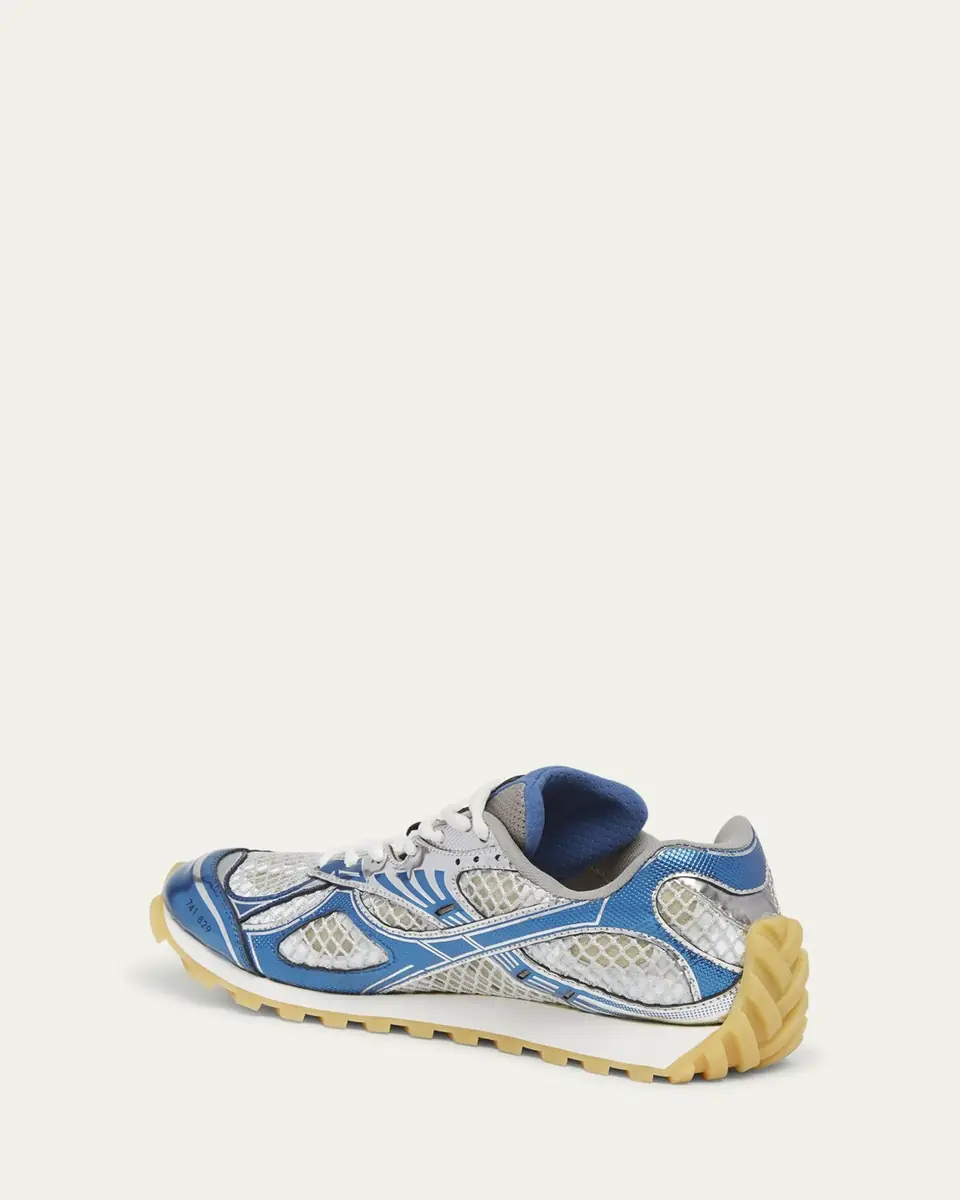 Bottega Veneta Orbit Metallic Net Runner Sneakers | Thumbnail 60 Bottega Veneta Orbit Metallic Net Runner Sneakers | Thumbnail 60