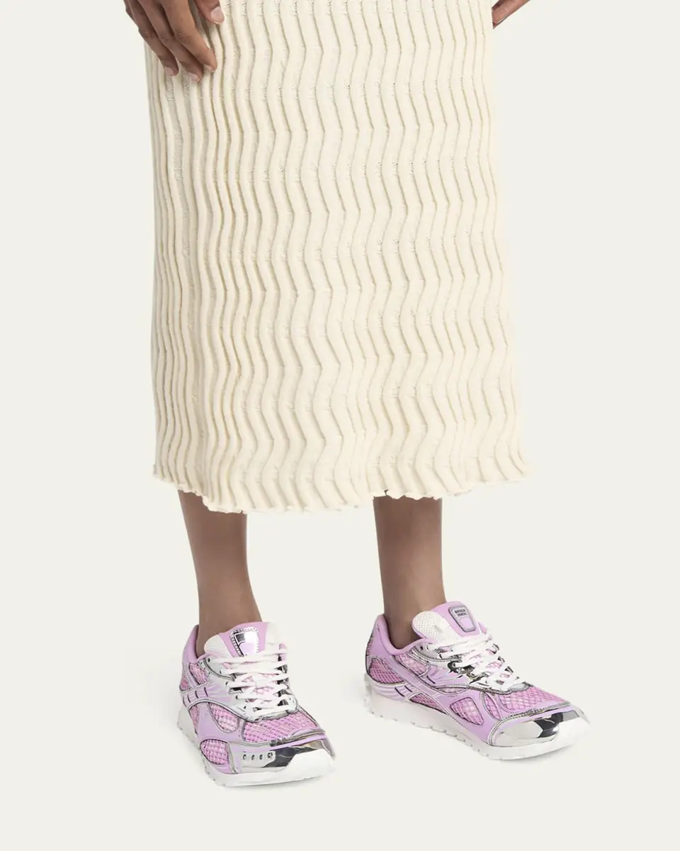 Bottega Veneta Orbit Metallic Net Runner Sneakers | Thumbnail 62 Bottega Veneta Orbit Metallic Net Runner Sneakers | Thumbnail 62