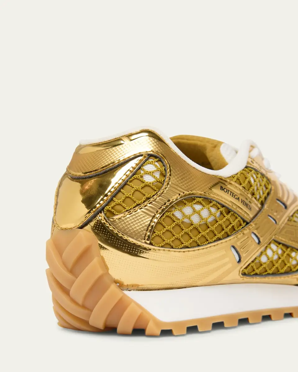 Bottega Veneta Orbit Metallic Net Runner Sneakers | Thumbnail 75 Bottega Veneta Orbit Metallic Net Runner Sneakers | Thumbnail 75