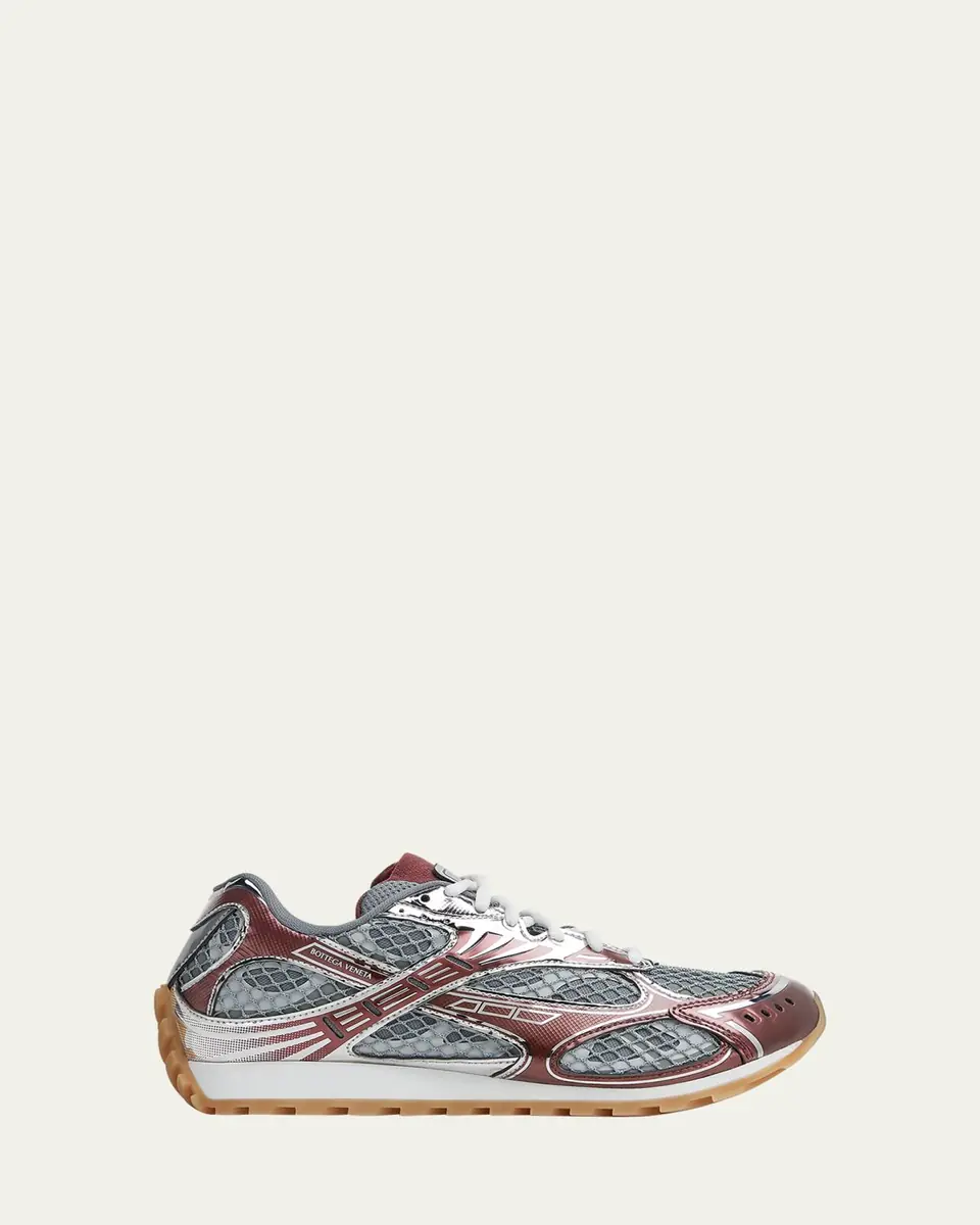 Bottega Veneta Orbit Metallic Net Runner Sneakers | Thumbnail 76 Bottega Veneta Orbit Metallic Net Runner Sneakers | Thumbnail 76