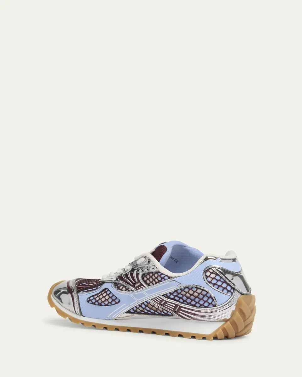Bottega Veneta Orbit Metallic Net Runner Sneakers | Thumbnail 83 Bottega Veneta Orbit Metallic Net Runner Sneakers | Thumbnail 83