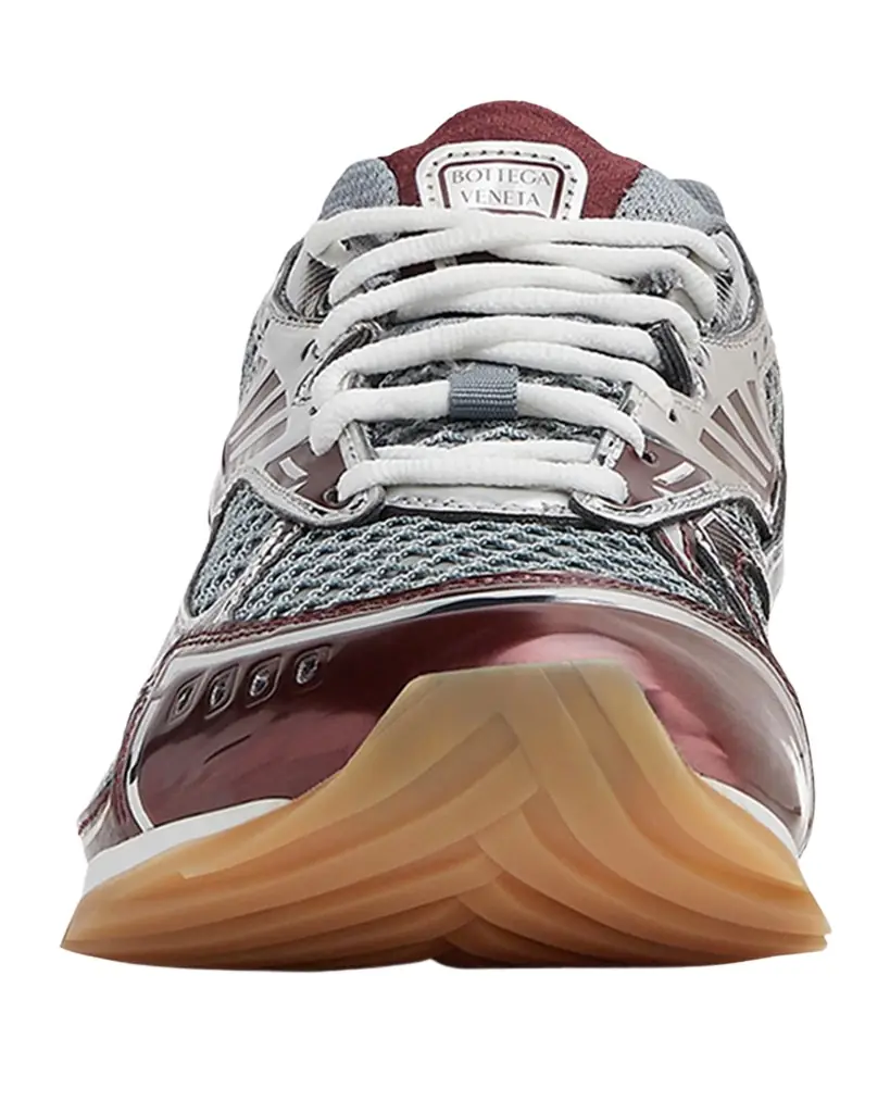 Bottega Veneta Orbit Metallic Net Runner Sneakers | Image 1 Bottega Veneta Orbit Metallic Net Runner Sneakers | Image 1