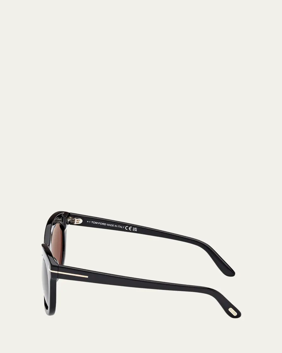 Tom Ford Odette Round Acetate Sunglasses | Thumbnail 3 Tom Ford Odette Round Acetate Sunglasses | Thumbnail 3