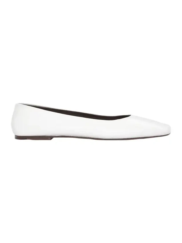 Lambskin Leather Ballerina Flats