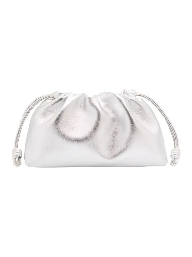 Loewe Flamenco Metallic Leather Shoulder Bag
