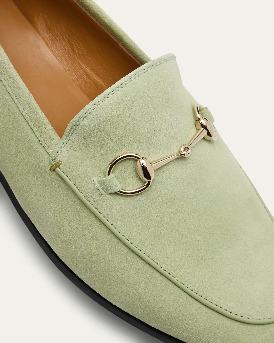 Gucci Jordaan Horsebit Suede Loafers | Thumbnail 13 Gucci Jordaan Horsebit Suede Loafers | Thumbnail 13