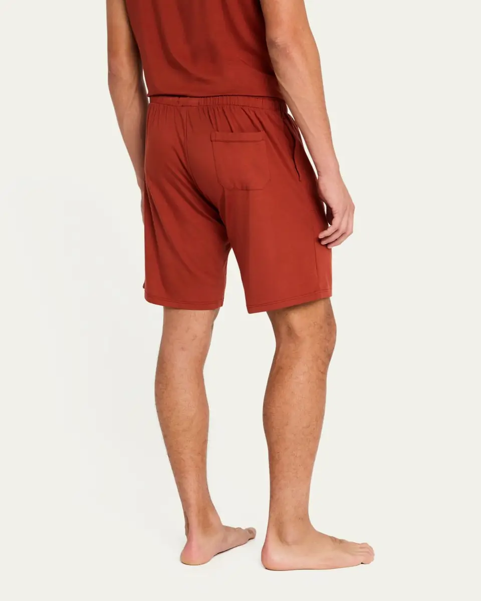 Derek Rose Men's Modal Stretch Drawstring Shorts | Thumbnail 3 Derek Rose Men's Modal Stretch Drawstring Shorts | Thumbnail 3