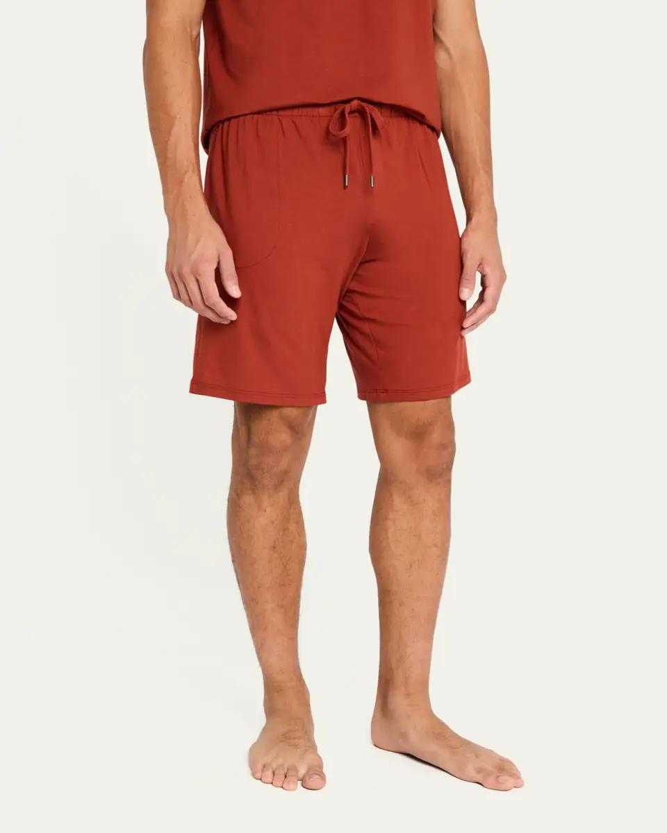 Derek Rose Men's Modal Stretch Drawstring Shorts | Thumbnail 4 Derek Rose Men's Modal Stretch Drawstring Shorts | Thumbnail 4