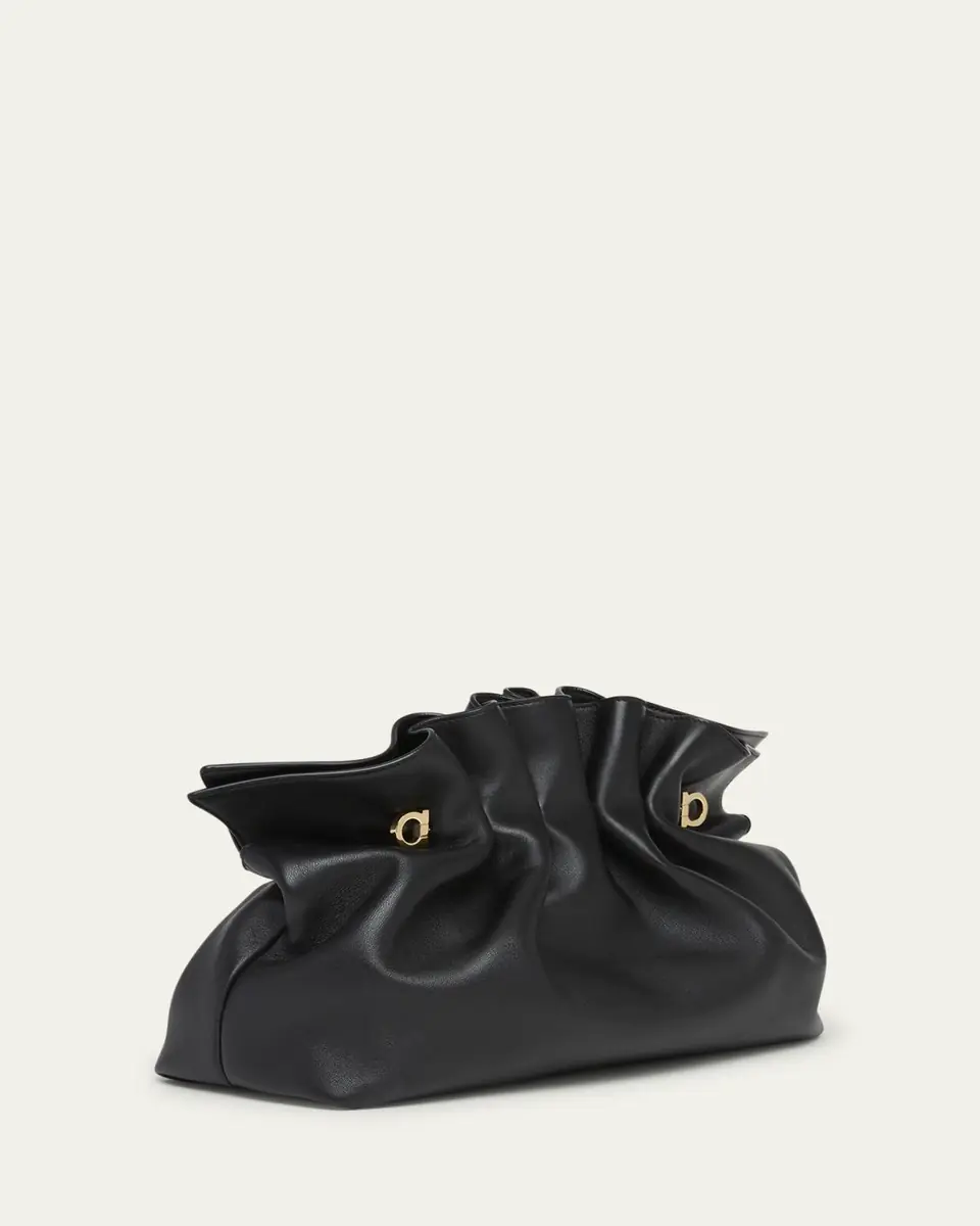 Ferragamo Medium Gancio Piercing Shoulder Bag | Thumbnail 4 Ferragamo Medium Gancio Piercing Shoulder Bag | Thumbnail 4