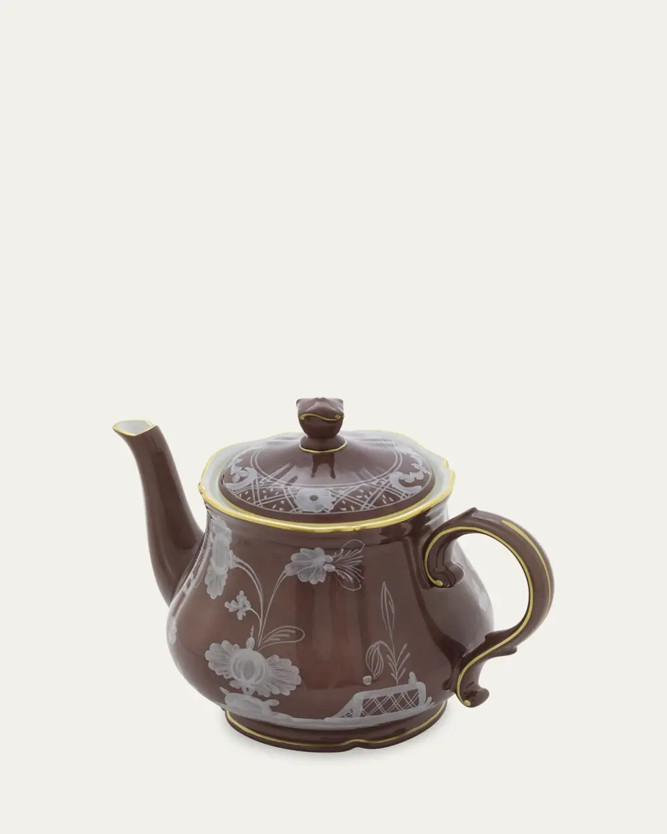 GINORI 1735 Oriente Italiano Teapot with Cover, 24 oz. | Thumbnail 2 GINORI 1735 Oriente Italiano Teapot with Cover, 24 oz. | Thumbnail 2