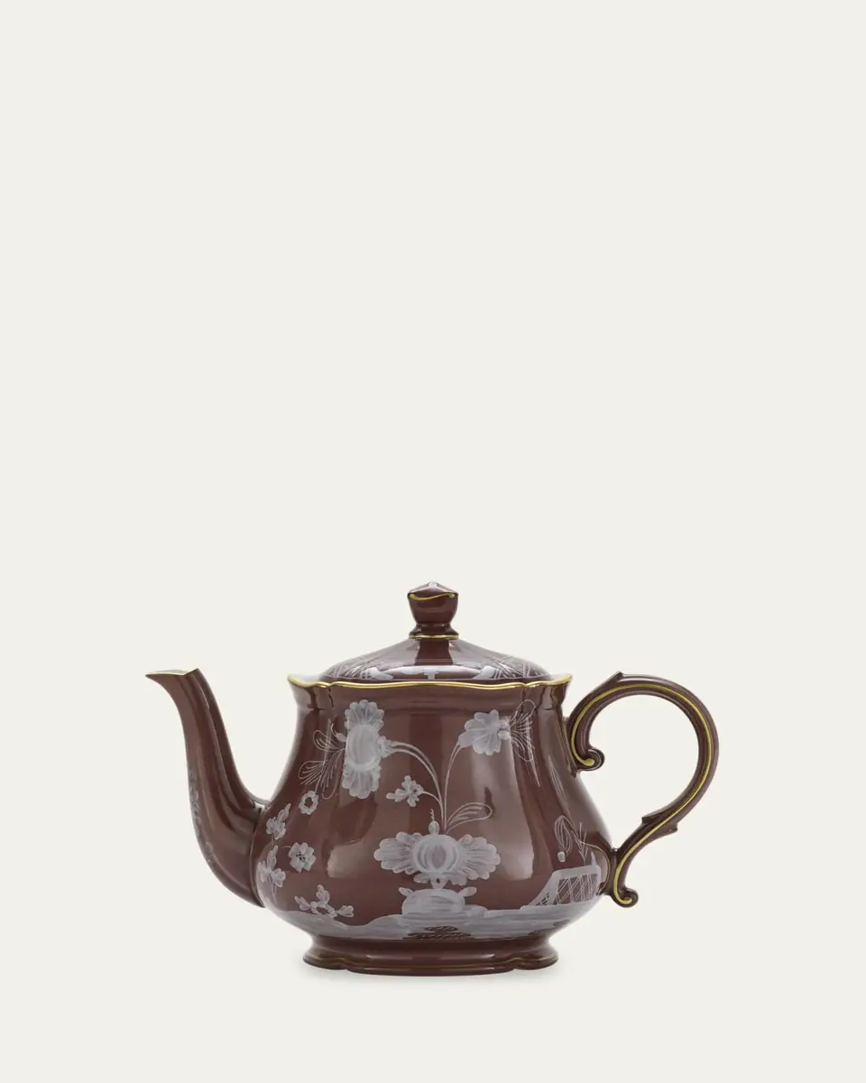 GINORI 1735 Oriente Italiano Teapot with Cover, 24 oz. | Thumbnail 3 GINORI 1735 Oriente Italiano Teapot with Cover, 24 oz. | Thumbnail 3
