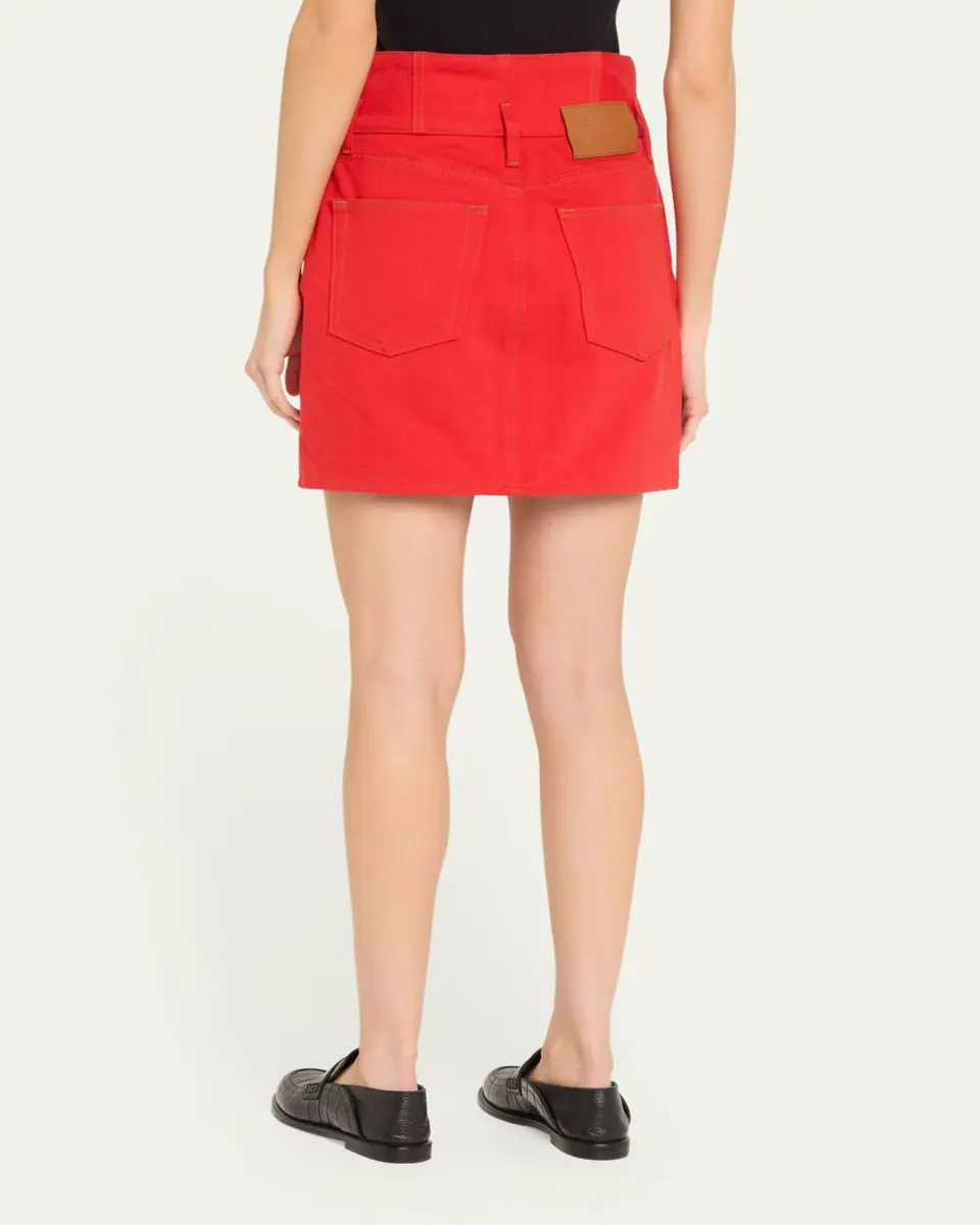 FRAME CH x The Corset Mini Skirt | Thumbnail 2 FRAME CH x The Corset Mini Skirt | Thumbnail 2