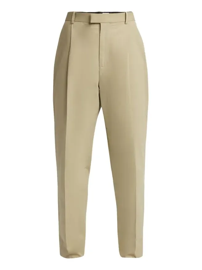 Men's Light Cotton Pleated Trousers Men's Light Cotton Pleated Trousers