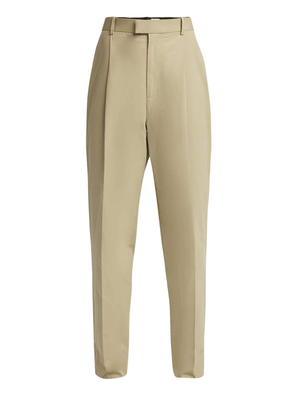 Men's Light Cotton Pleated Trousers