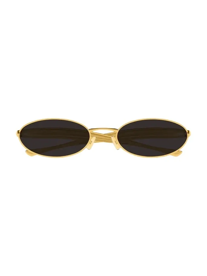 Sardine Logo Engraved Metal Sunglasses