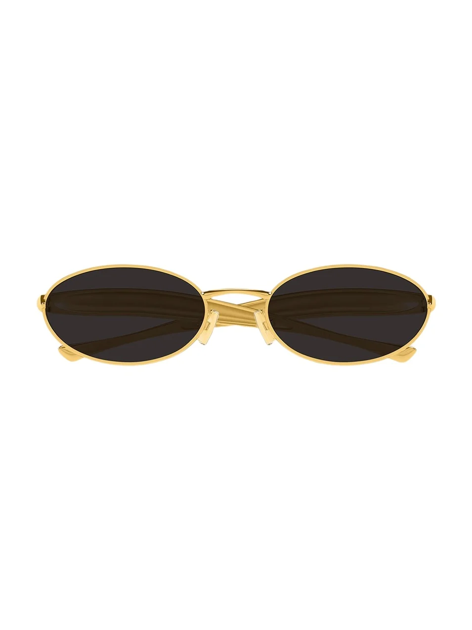 Bottega Veneta Sardine Logo Engraved Metal Sunglasses