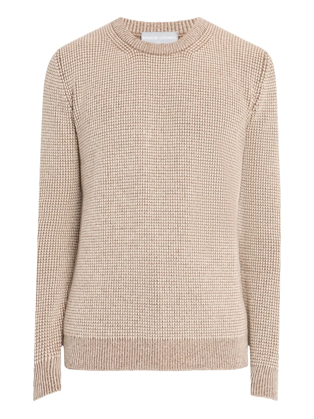 Men's Cashmere Novelty Knit Crewneck Sweater Men's Cashmere Novelty Knit Crewneck Sweater