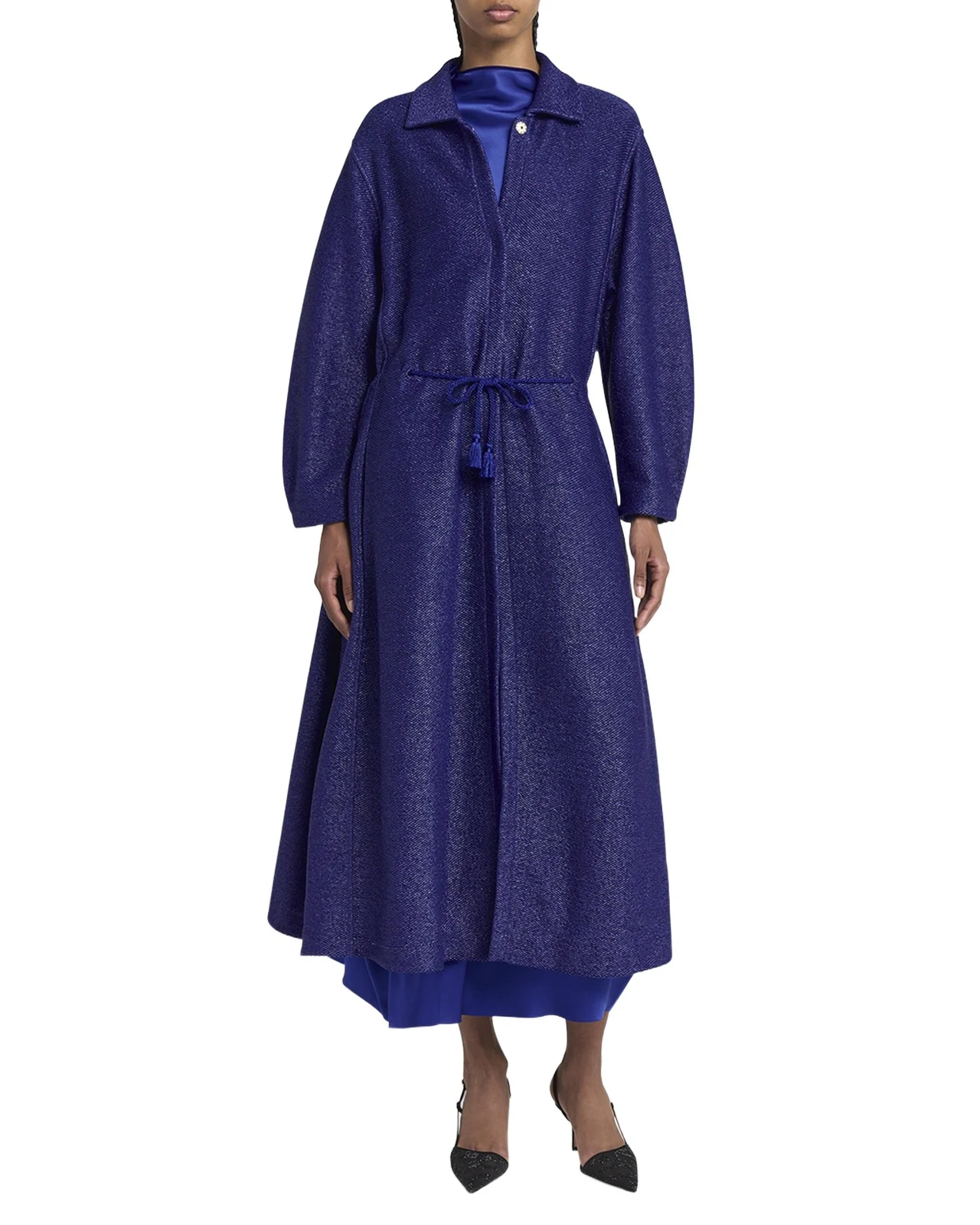 Drawstring Maxi Coat Drawstring Maxi Coat