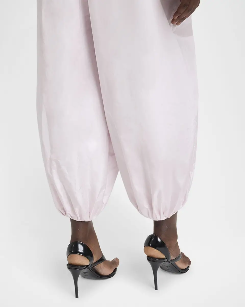 ALAÏA Balloon Silk Taffeta Pants | Thumbnail 4